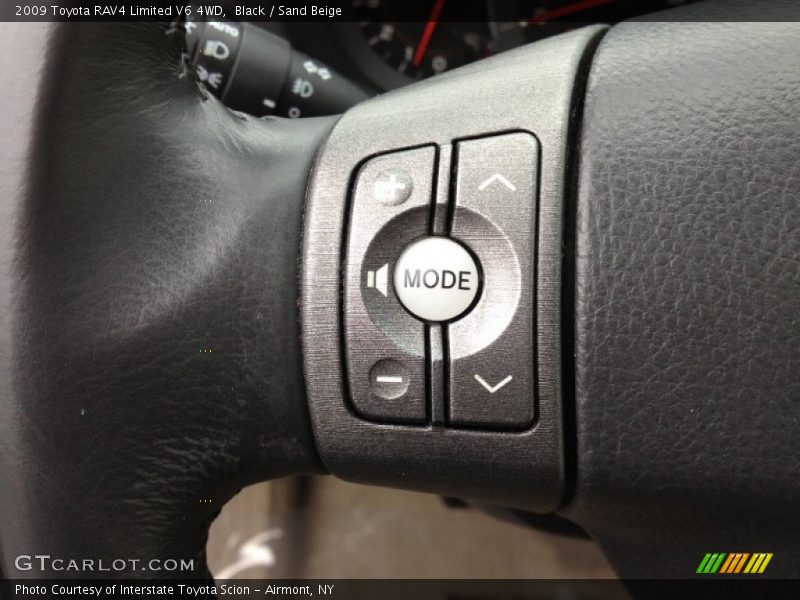 Black / Sand Beige 2009 Toyota RAV4 Limited V6 4WD