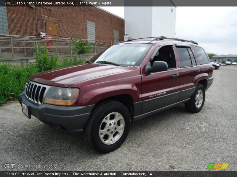 Sienna Pearl / Agate 2001 Jeep Grand Cherokee Laredo 4x4