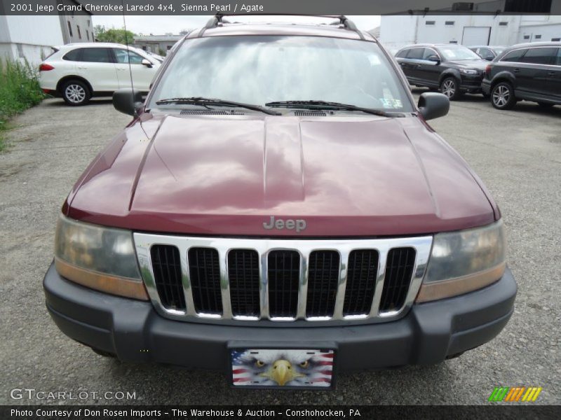 Sienna Pearl / Agate 2001 Jeep Grand Cherokee Laredo 4x4