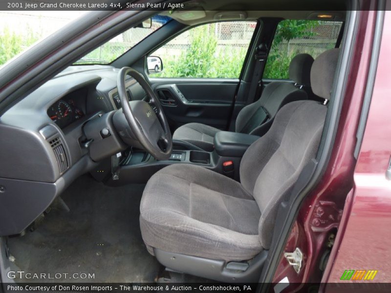 Sienna Pearl / Agate 2001 Jeep Grand Cherokee Laredo 4x4