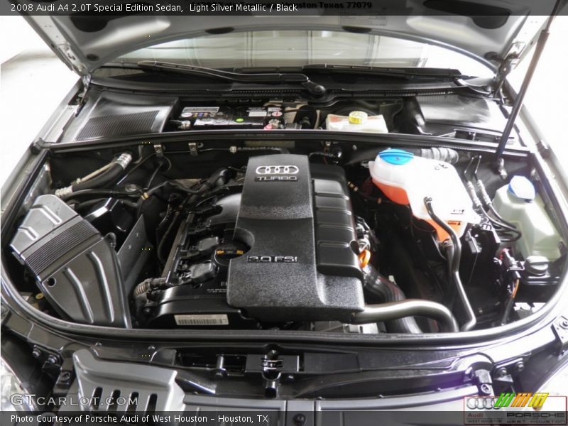 Light Silver Metallic / Black 2008 Audi A4 2.0T Special Edition Sedan