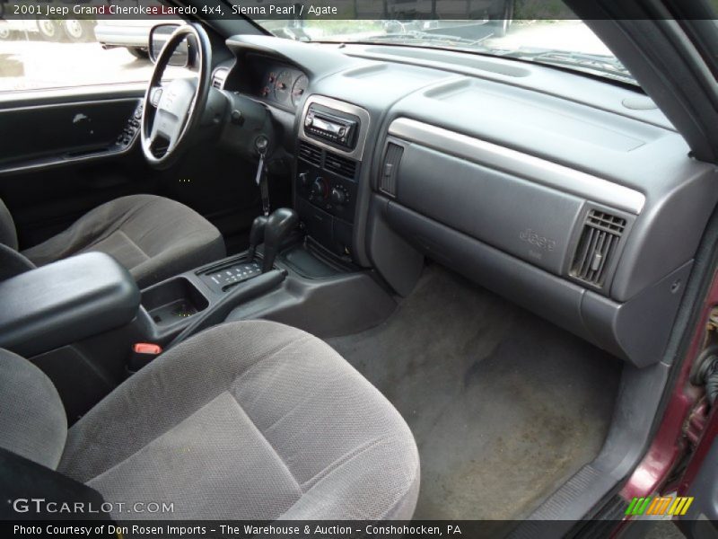 Sienna Pearl / Agate 2001 Jeep Grand Cherokee Laredo 4x4