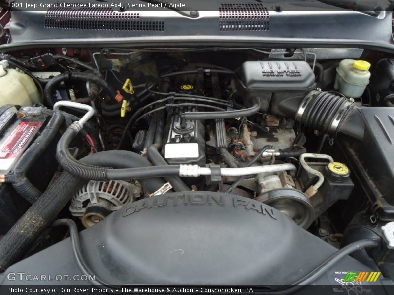 Sienna Pearl / Agate 2001 Jeep Grand Cherokee Laredo 4x4