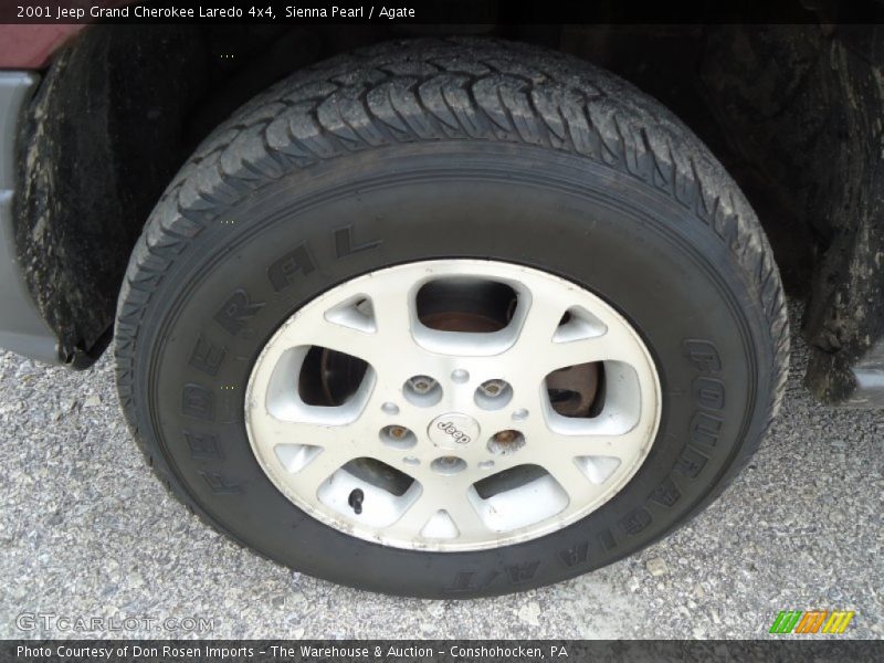 Sienna Pearl / Agate 2001 Jeep Grand Cherokee Laredo 4x4