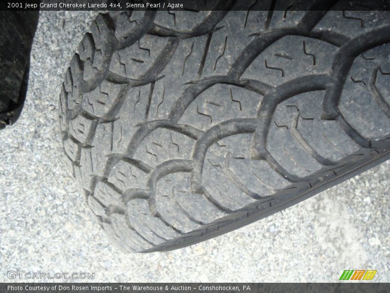 Sienna Pearl / Agate 2001 Jeep Grand Cherokee Laredo 4x4