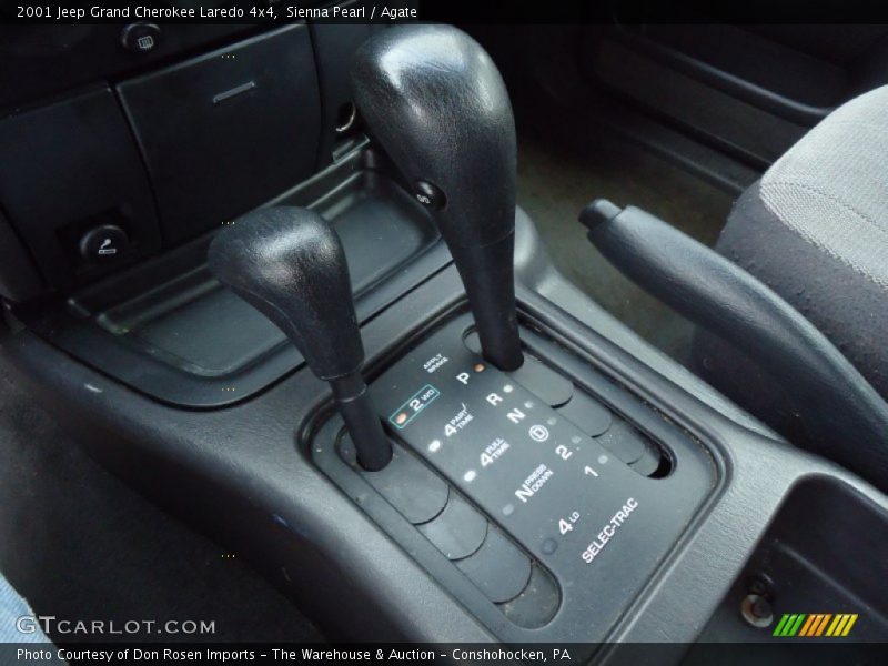 Sienna Pearl / Agate 2001 Jeep Grand Cherokee Laredo 4x4