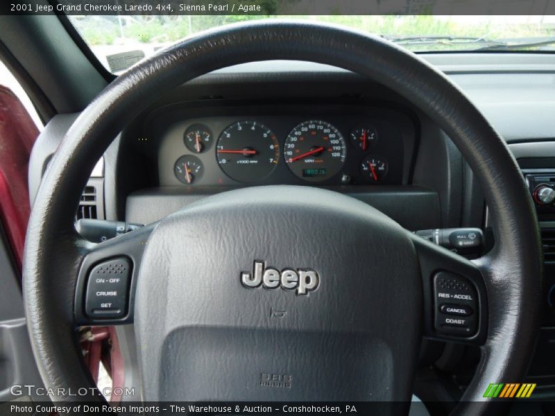 Sienna Pearl / Agate 2001 Jeep Grand Cherokee Laredo 4x4