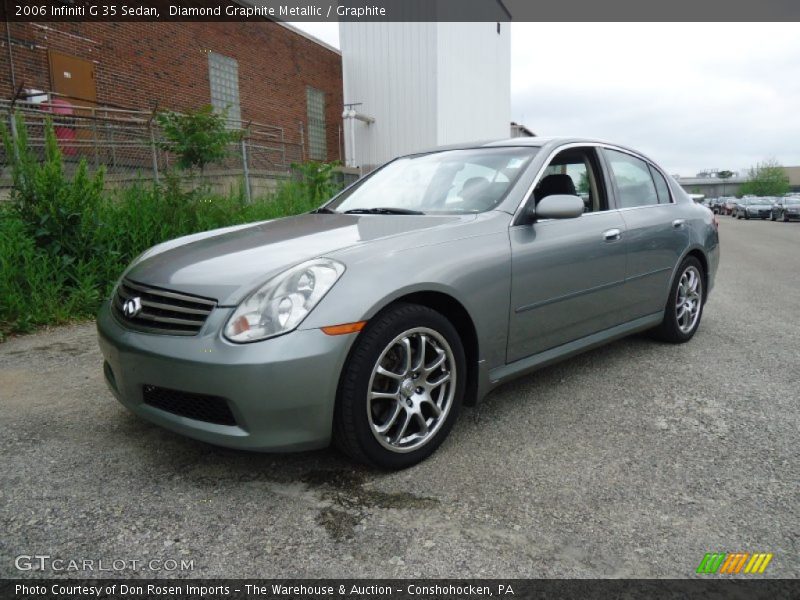 Diamond Graphite Metallic / Graphite 2006 Infiniti G 35 Sedan