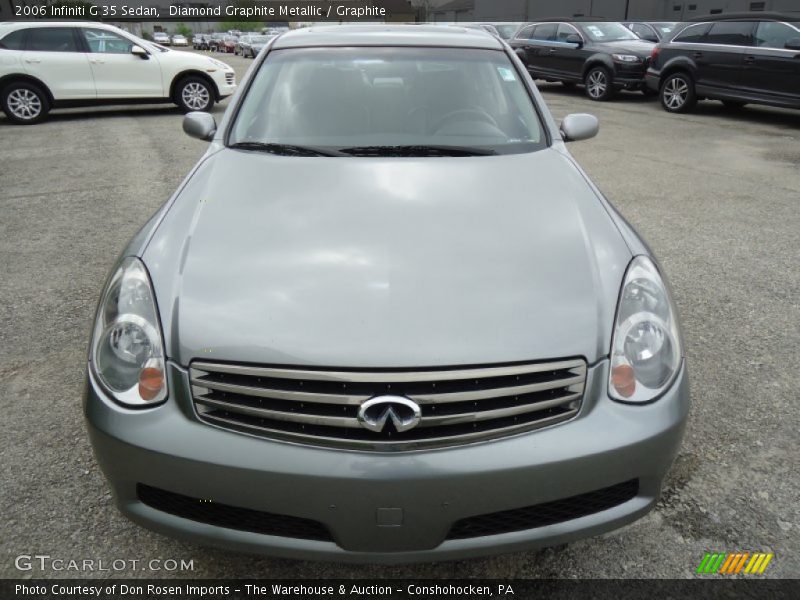 Diamond Graphite Metallic / Graphite 2006 Infiniti G 35 Sedan