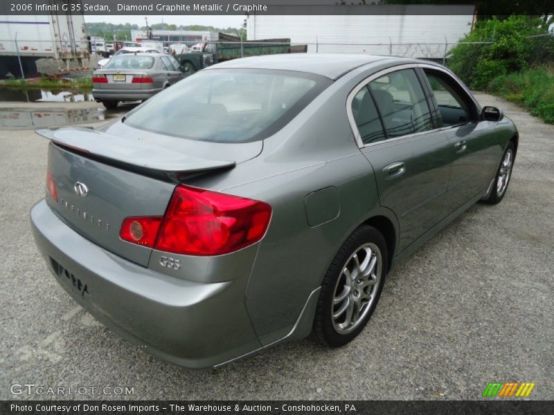 Diamond Graphite Metallic / Graphite 2006 Infiniti G 35 Sedan