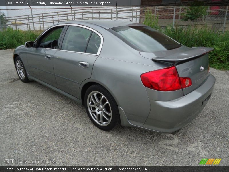 Diamond Graphite Metallic / Graphite 2006 Infiniti G 35 Sedan