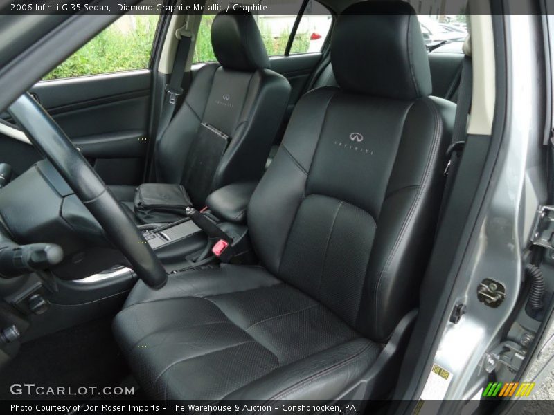  2006 G 35 Sedan Graphite Interior