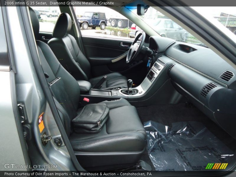 Diamond Graphite Metallic / Graphite 2006 Infiniti G 35 Sedan