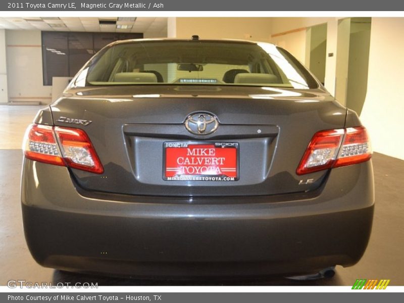 Magnetic Gray Metallic / Ash 2011 Toyota Camry LE