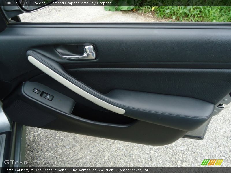 Diamond Graphite Metallic / Graphite 2006 Infiniti G 35 Sedan