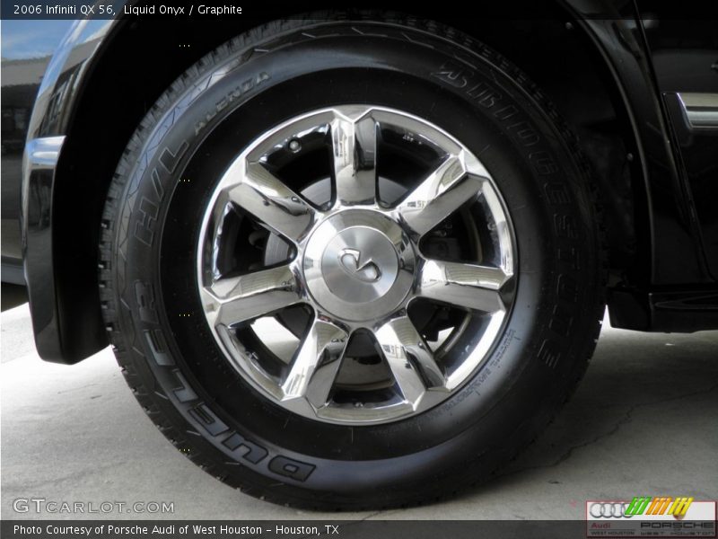 Liquid Onyx / Graphite 2006 Infiniti QX 56