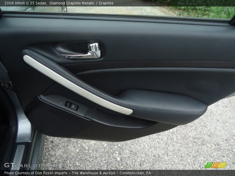 Diamond Graphite Metallic / Graphite 2006 Infiniti G 35 Sedan