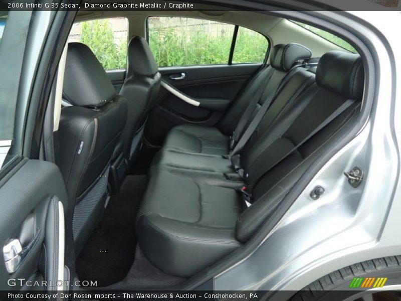 Diamond Graphite Metallic / Graphite 2006 Infiniti G 35 Sedan