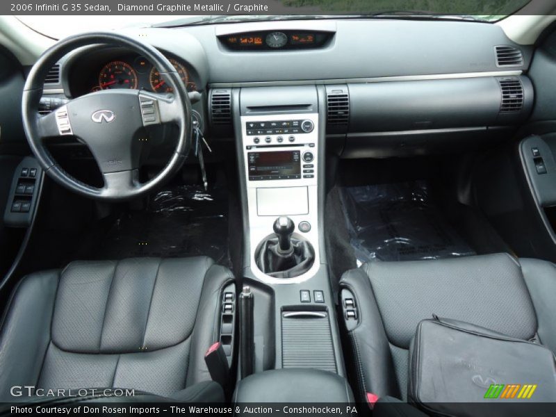 Diamond Graphite Metallic / Graphite 2006 Infiniti G 35 Sedan