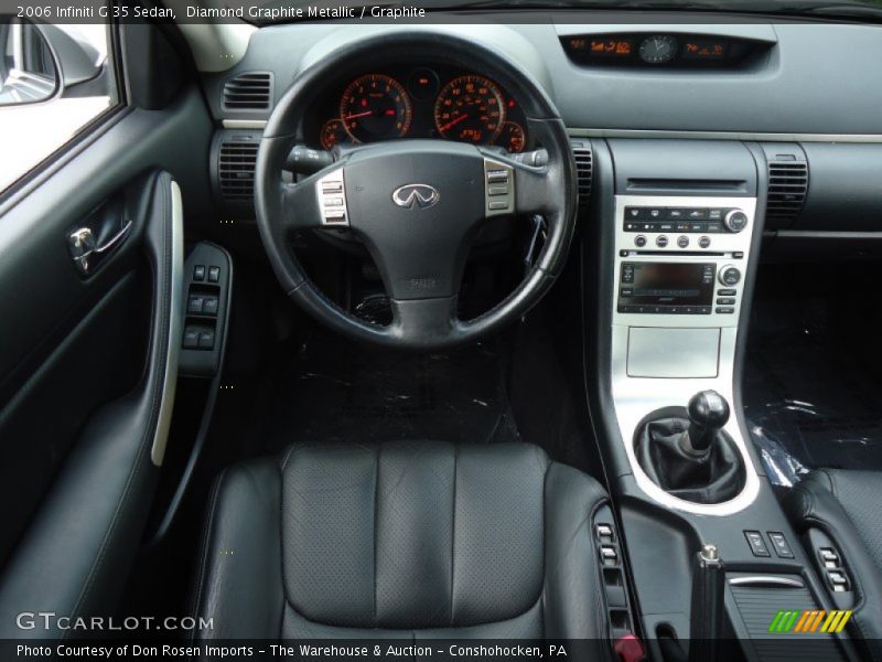 Diamond Graphite Metallic / Graphite 2006 Infiniti G 35 Sedan