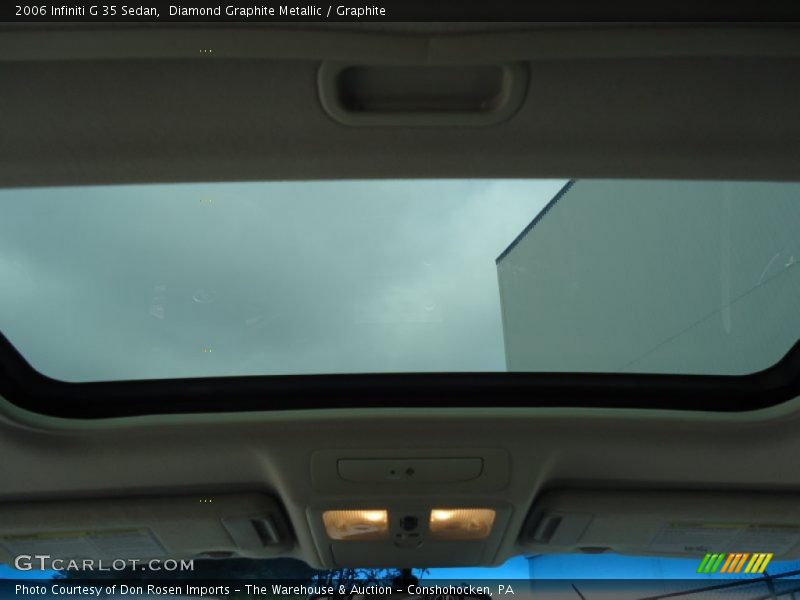 Diamond Graphite Metallic / Graphite 2006 Infiniti G 35 Sedan