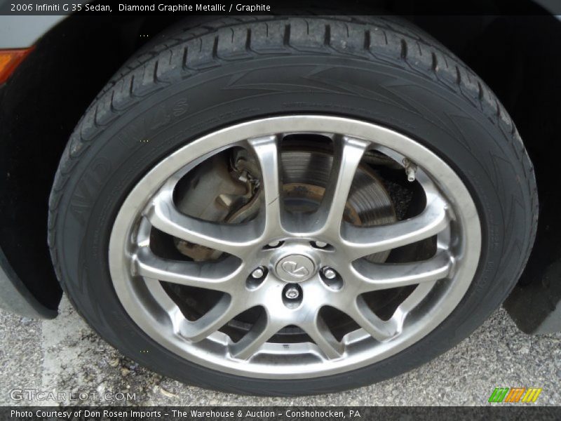  2006 G 35 Sedan Wheel