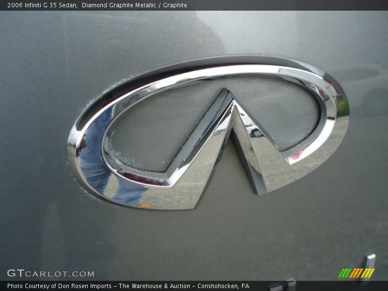 Diamond Graphite Metallic / Graphite 2006 Infiniti G 35 Sedan