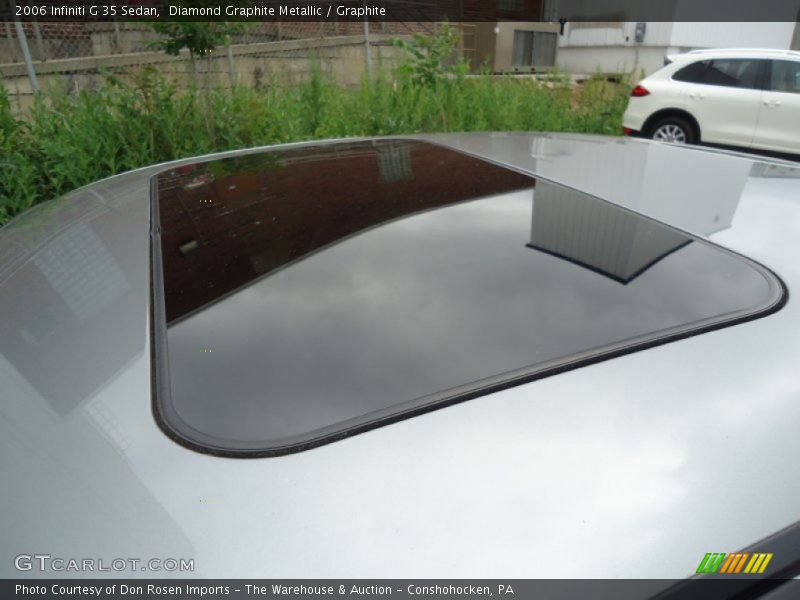 Diamond Graphite Metallic / Graphite 2006 Infiniti G 35 Sedan