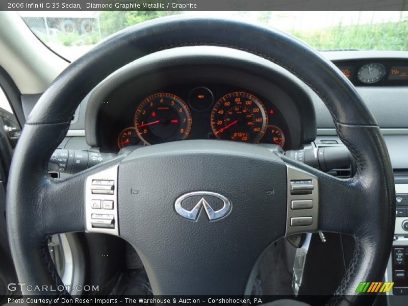 Diamond Graphite Metallic / Graphite 2006 Infiniti G 35 Sedan