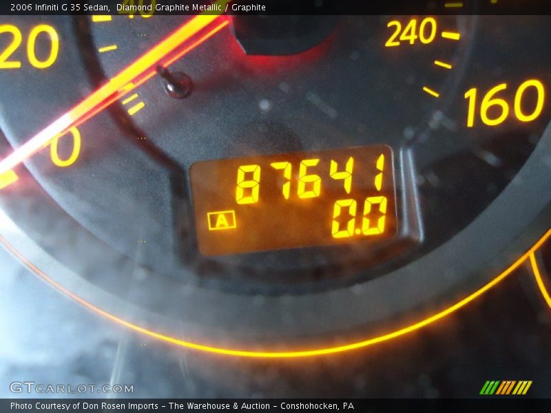 Diamond Graphite Metallic / Graphite 2006 Infiniti G 35 Sedan