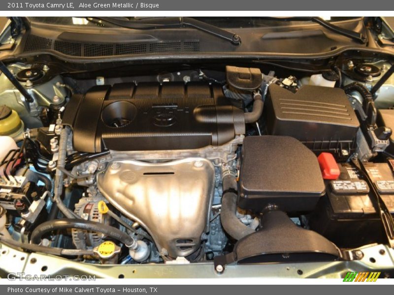 Aloe Green Metallic / Bisque 2011 Toyota Camry LE