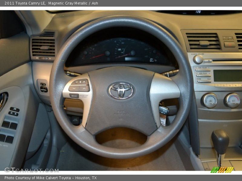 Magnetic Gray Metallic / Ash 2011 Toyota Camry LE