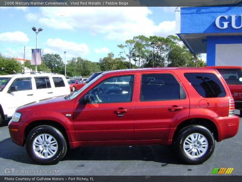 Vivid Red Metallic / Pebble Beige 2006 Mercury Mariner Convenience
