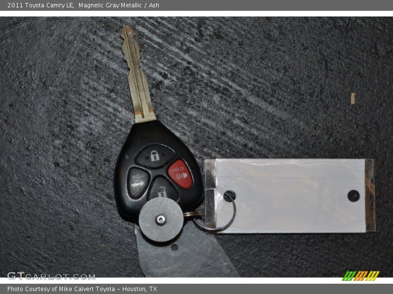 Magnetic Gray Metallic / Ash 2011 Toyota Camry LE