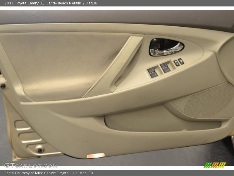 Sandy Beach Metallic / Bisque 2011 Toyota Camry LE