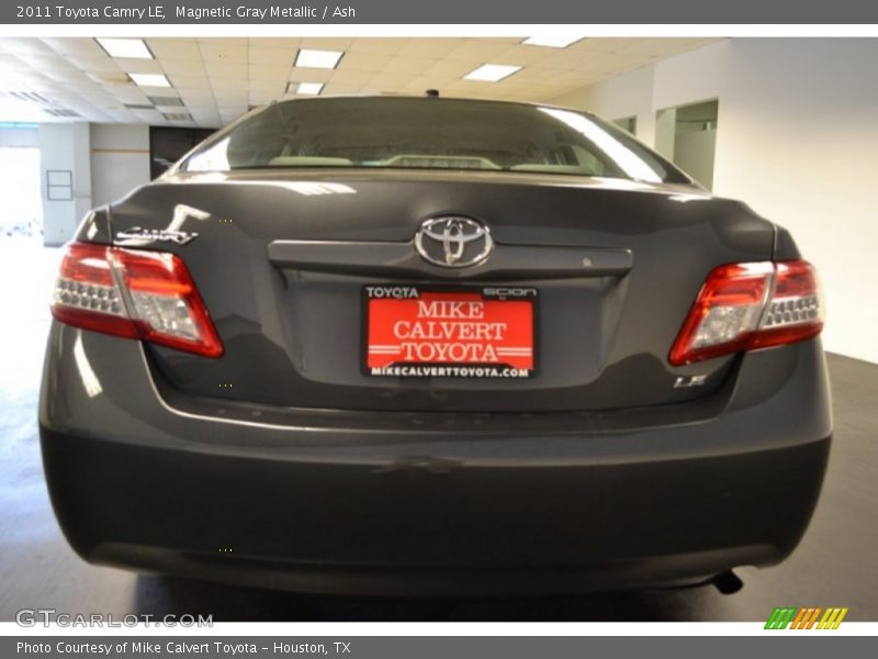 Magnetic Gray Metallic / Ash 2011 Toyota Camry LE
