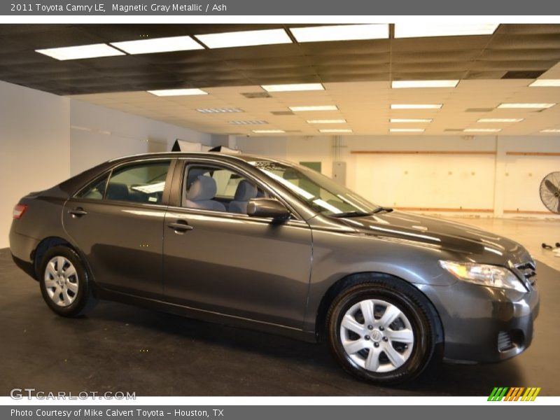 Magnetic Gray Metallic / Ash 2011 Toyota Camry LE