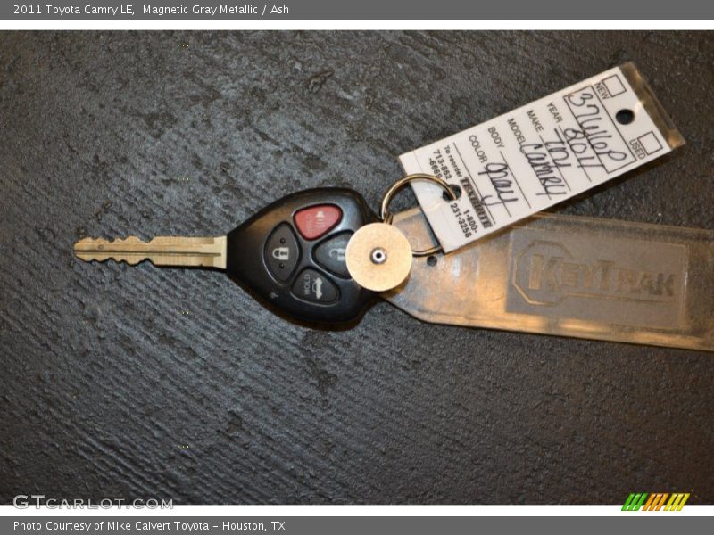 Magnetic Gray Metallic / Ash 2011 Toyota Camry LE