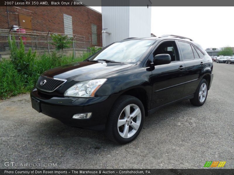 Black Onyx / Black 2007 Lexus RX 350 AWD