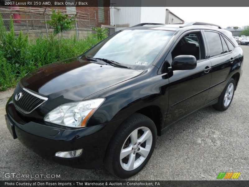 Black Onyx / Black 2007 Lexus RX 350 AWD