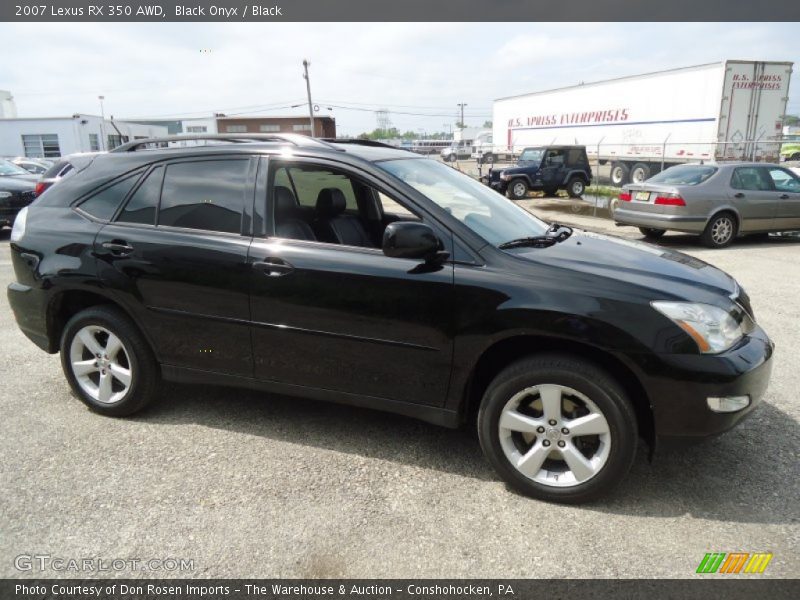 Black Onyx / Black 2007 Lexus RX 350 AWD