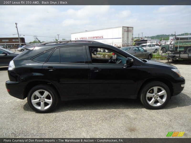Black Onyx / Black 2007 Lexus RX 350 AWD