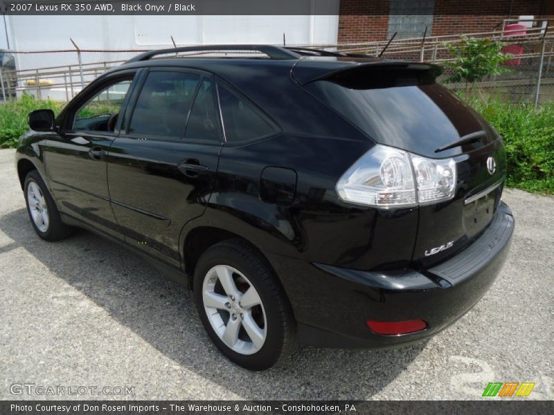 Black Onyx / Black 2007 Lexus RX 350 AWD