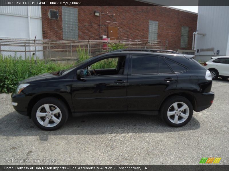 Black Onyx / Black 2007 Lexus RX 350 AWD