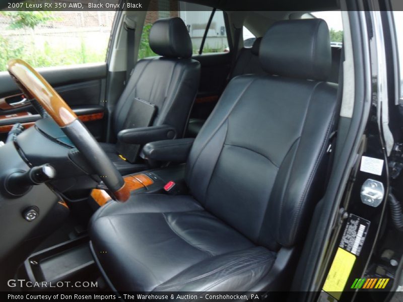 Black Onyx / Black 2007 Lexus RX 350 AWD