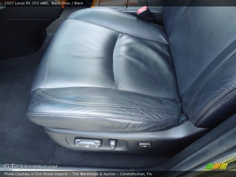 Black Onyx / Black 2007 Lexus RX 350 AWD