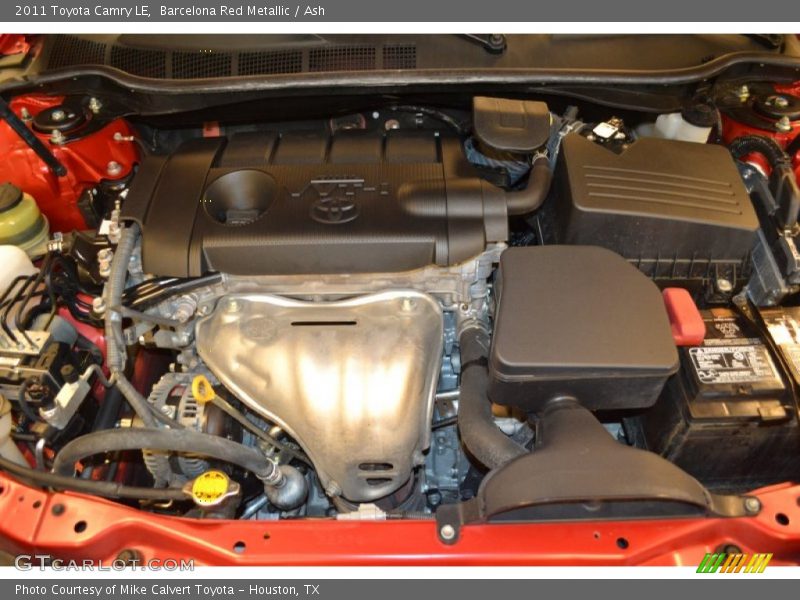 Barcelona Red Metallic / Ash 2011 Toyota Camry LE