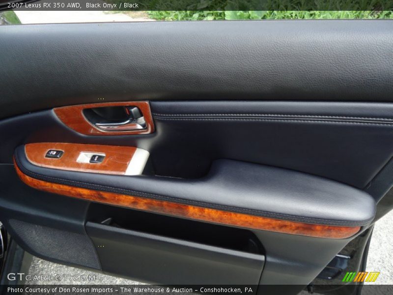 Black Onyx / Black 2007 Lexus RX 350 AWD