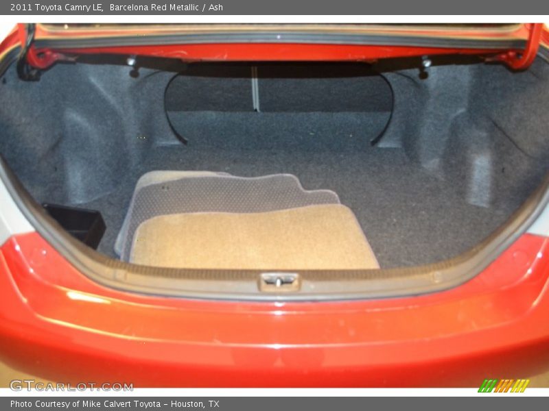 Barcelona Red Metallic / Ash 2011 Toyota Camry LE