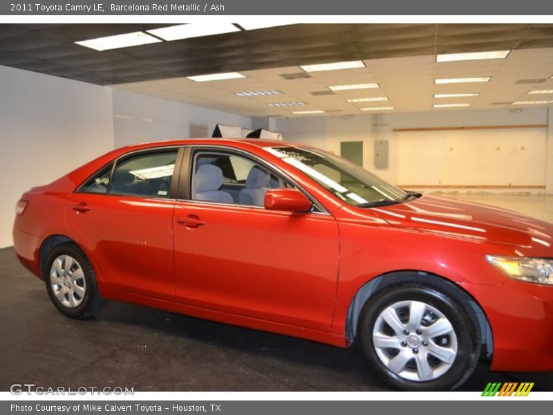 Barcelona Red Metallic / Ash 2011 Toyota Camry LE
